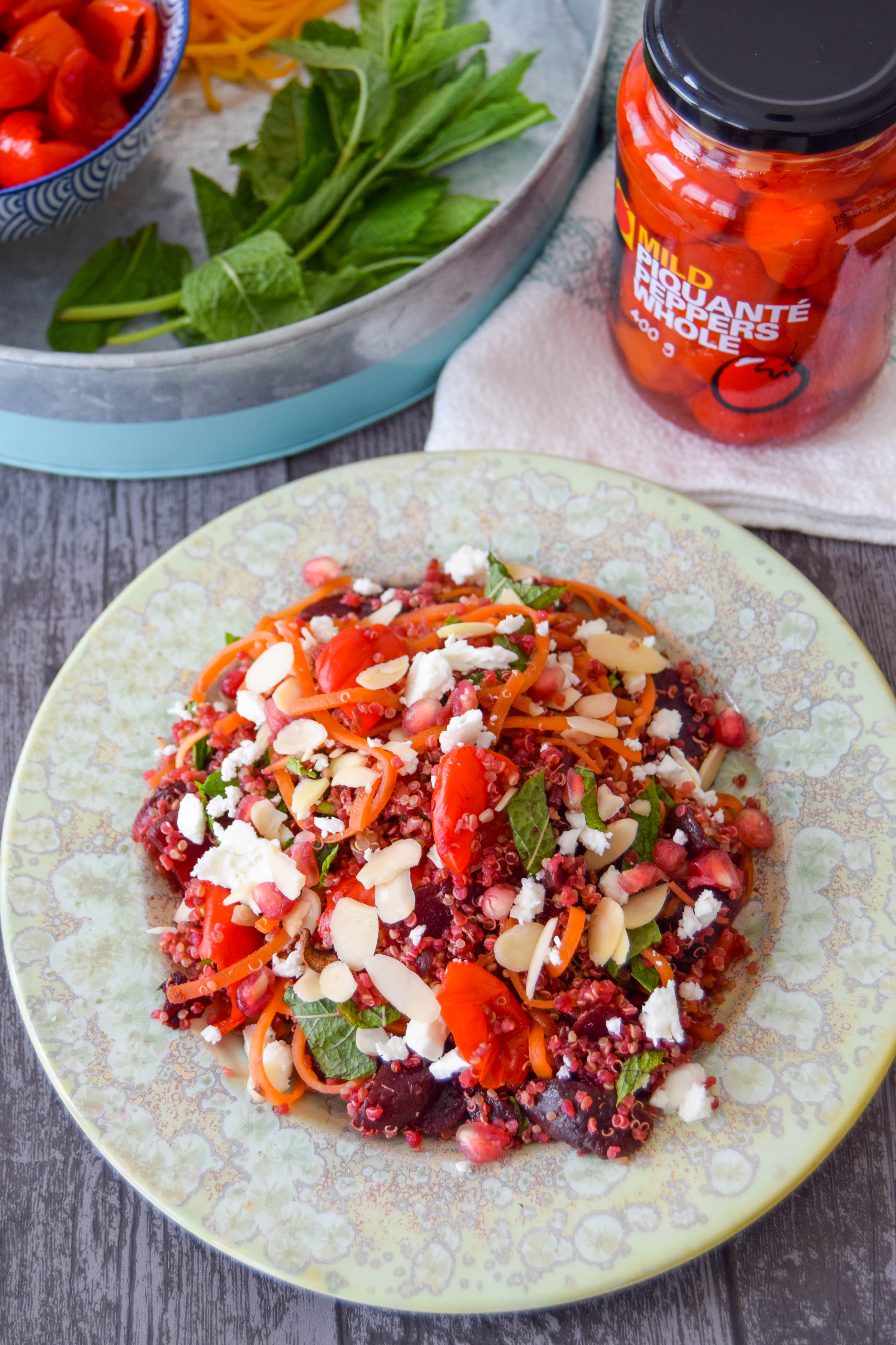 Pink Quinoa Salad 4