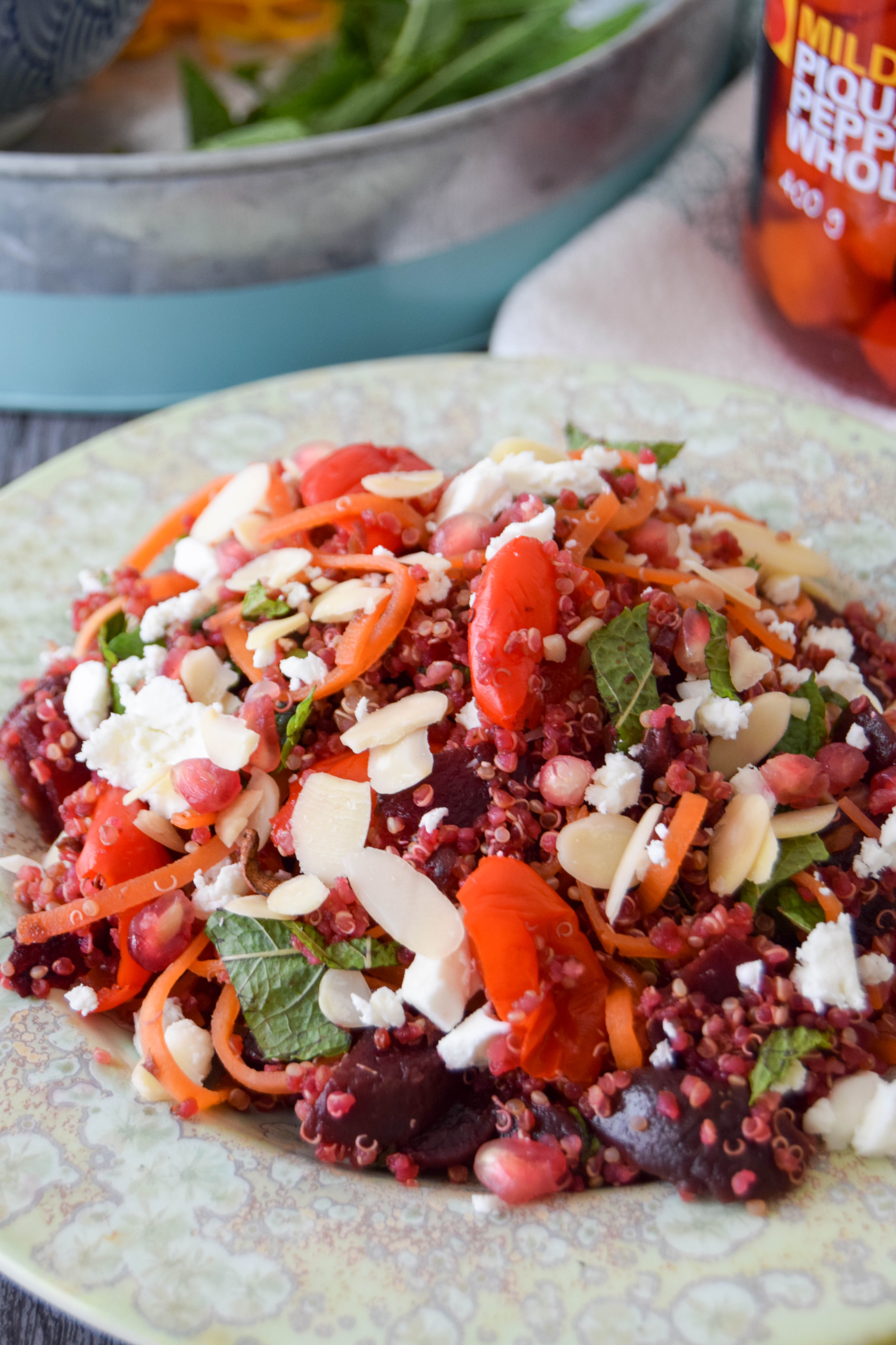 Pink Quinoa Salad 5