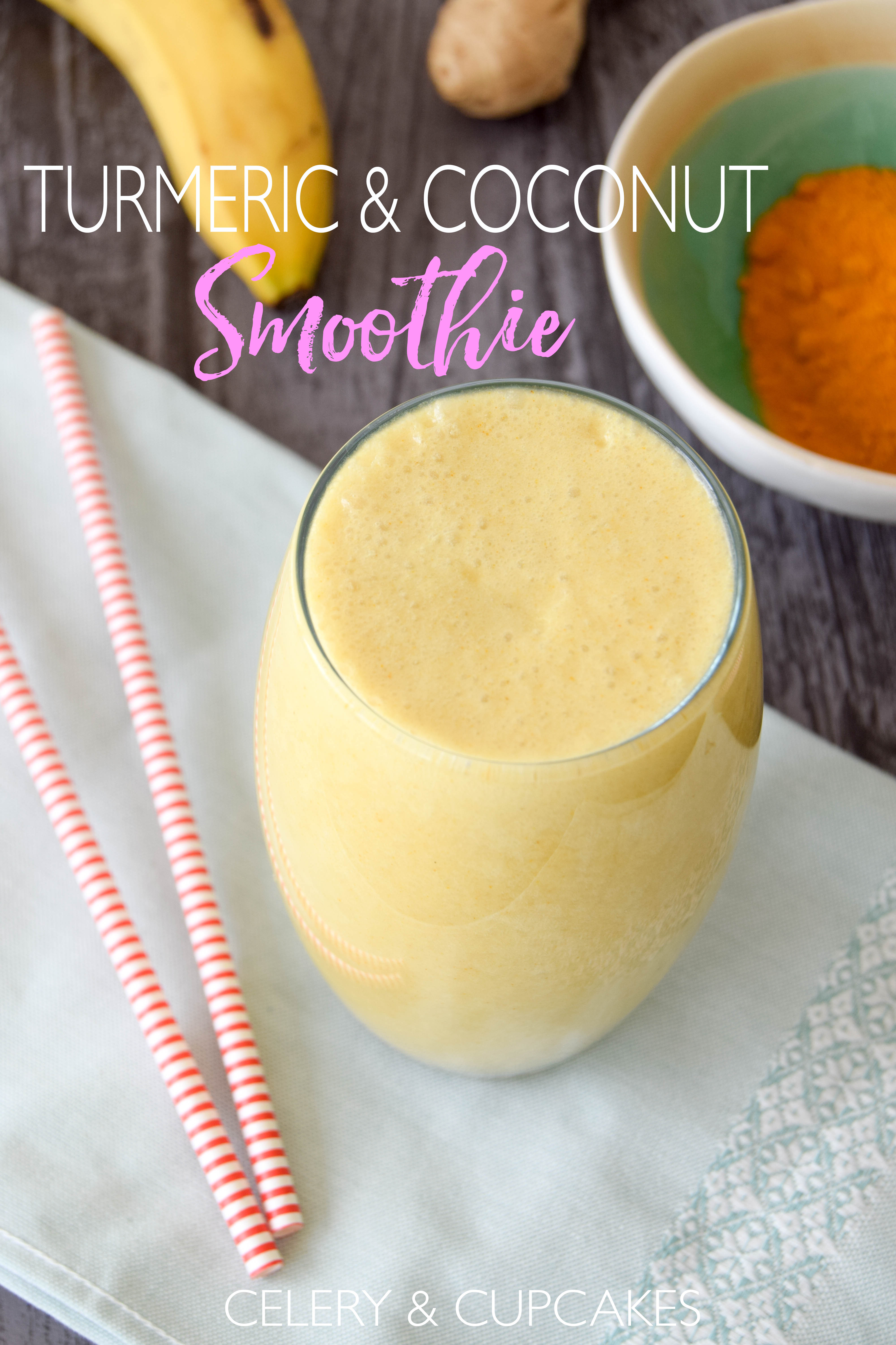 Turmeric & Coconut Smoothie Title