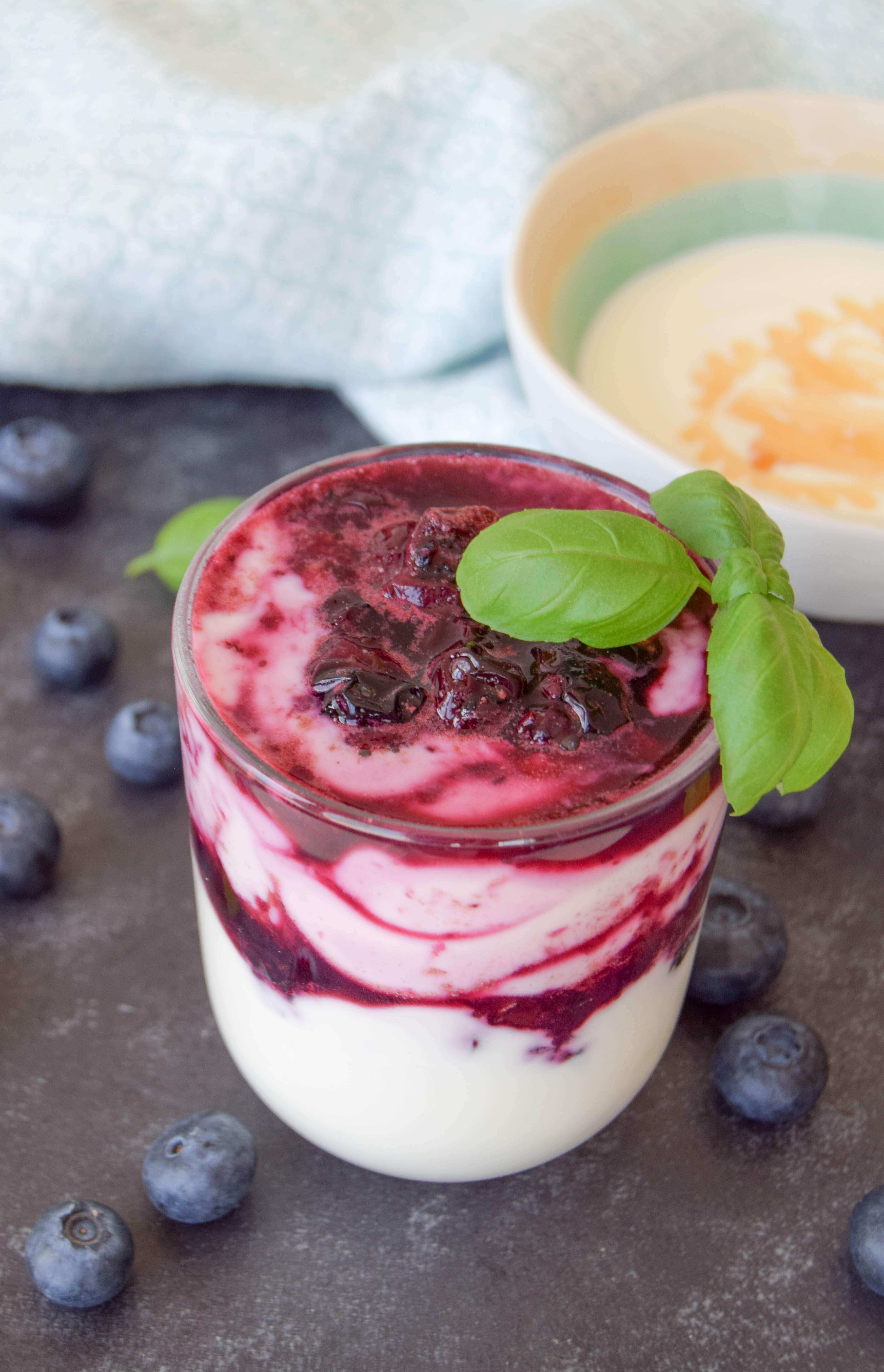 Balsamic Blueberry Parfait 2