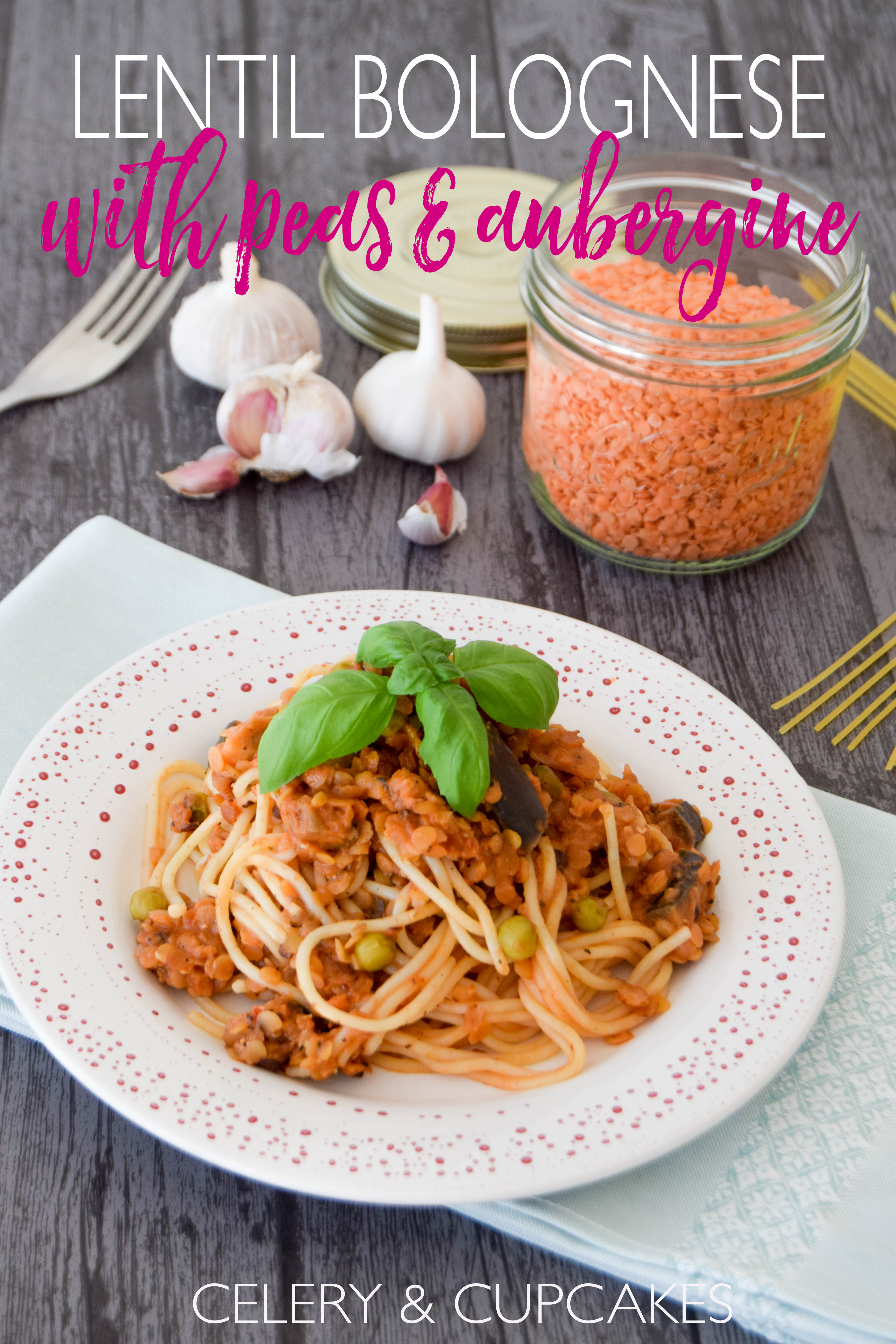 Lentil Bolognese With Aubergine & Peas 6 copy