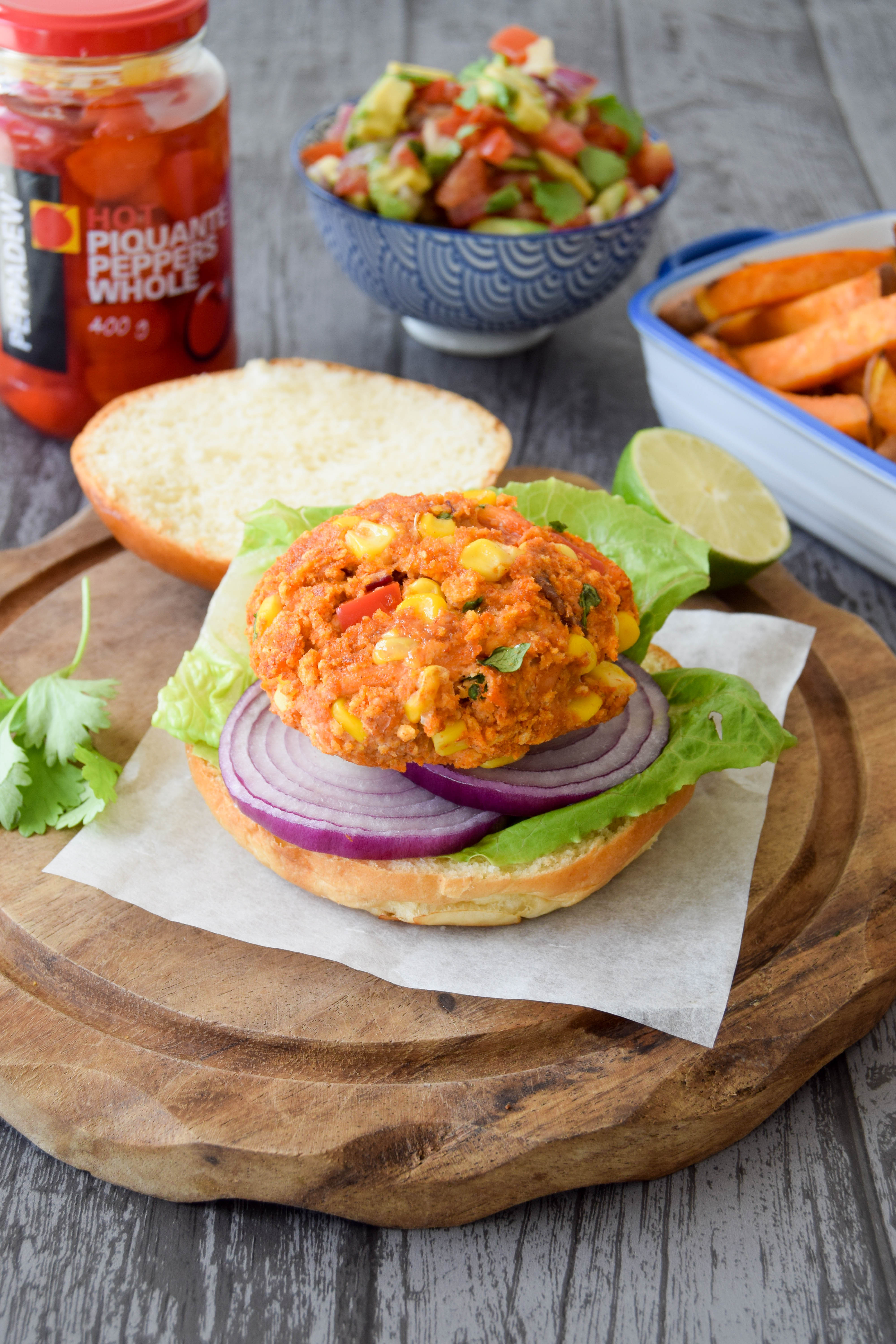 Mexican Salmon Burgers 8