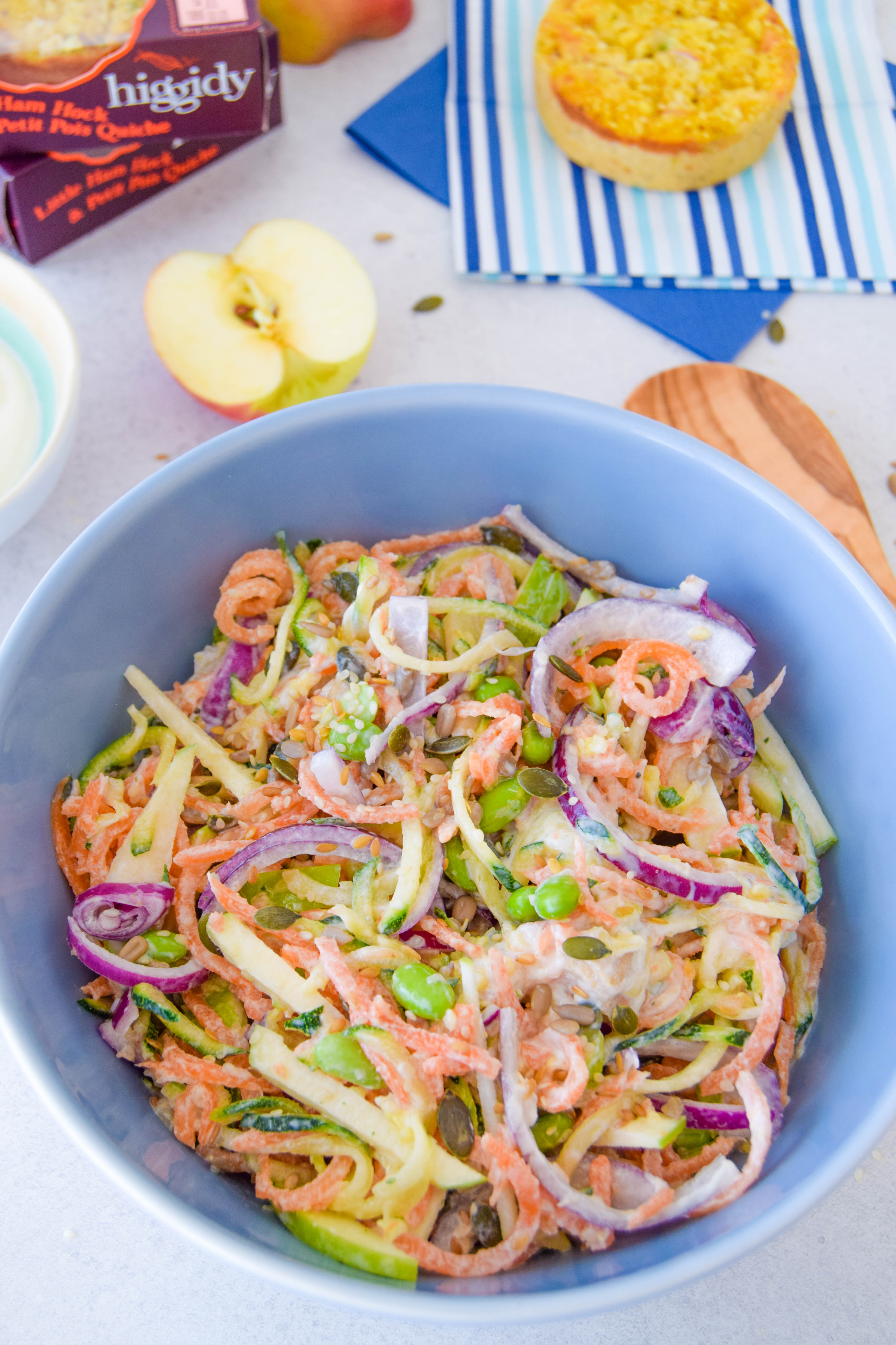 No Mayo Apple Slaw 1