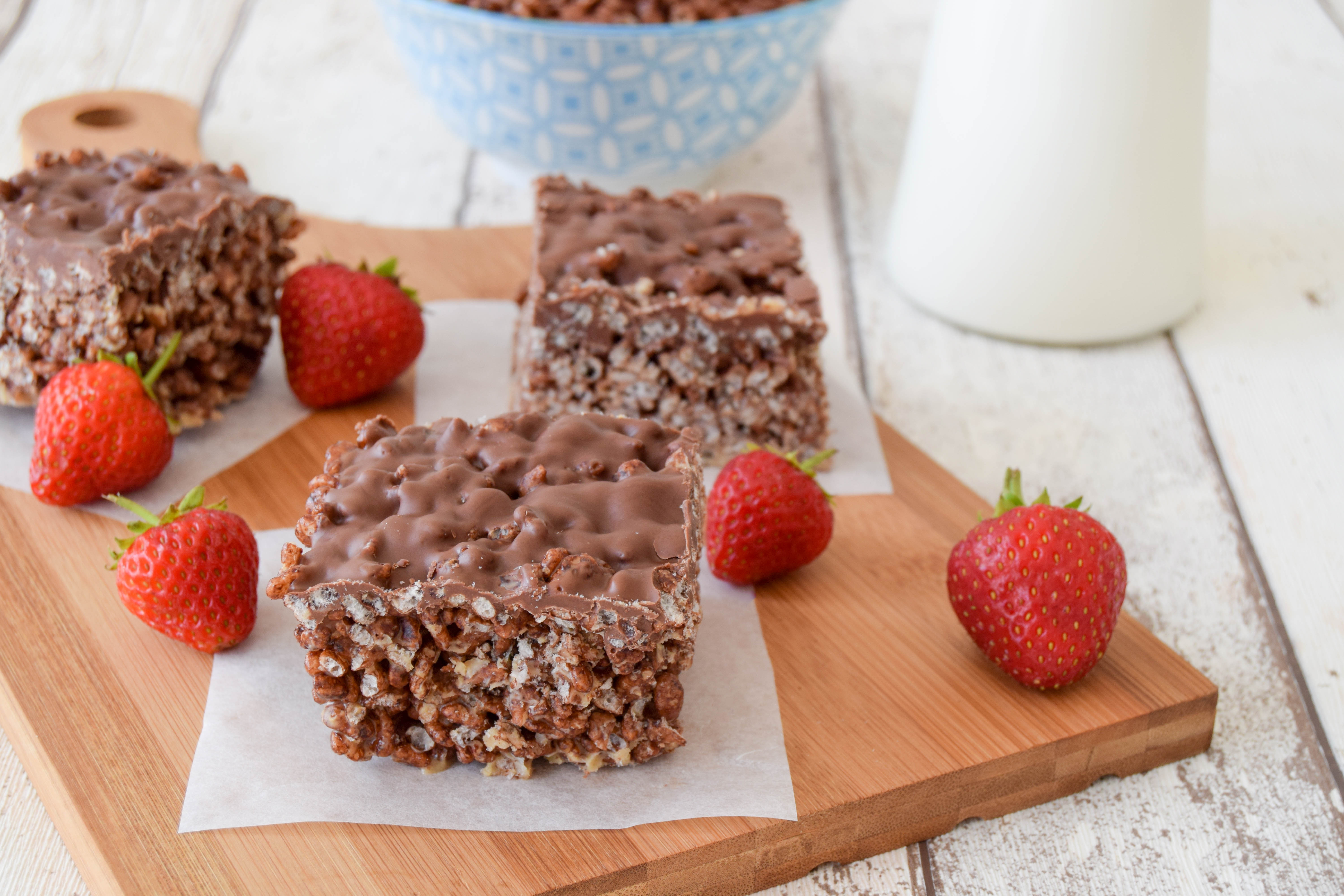 Chocolate Peanut Butter Crunch Bars
