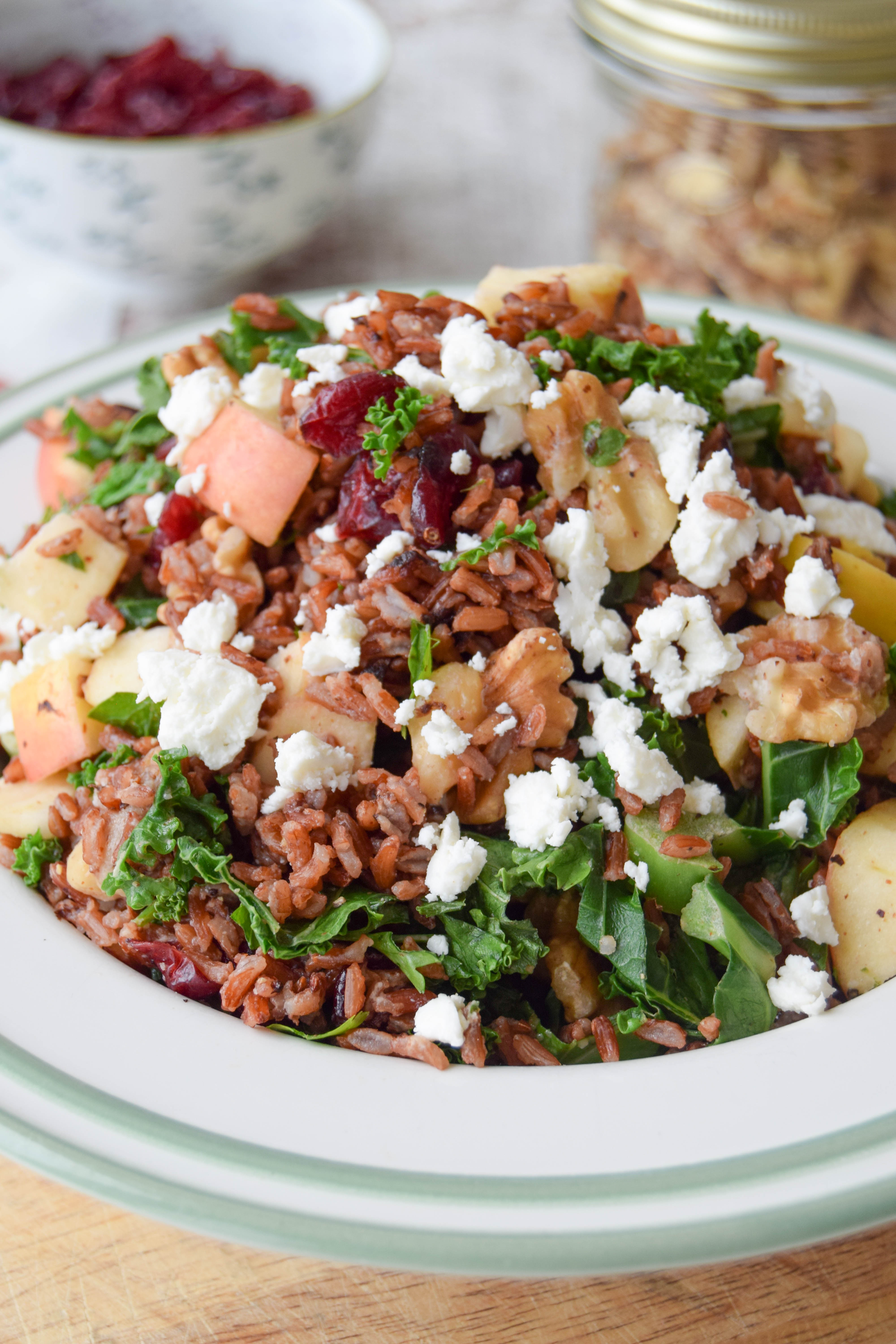 A healthy wholesome and satisfying salad full of the flavours of autumn.