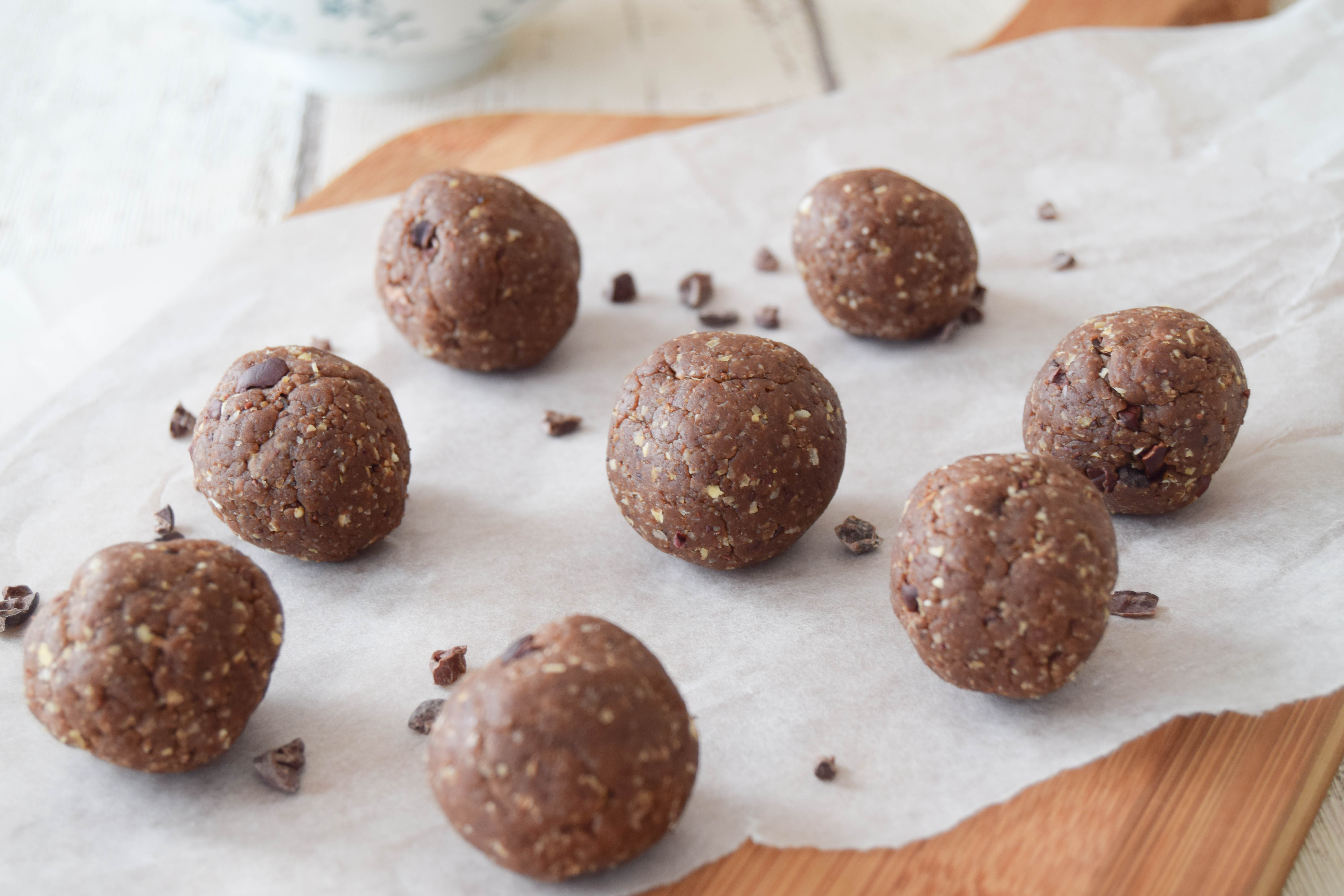 Peanut Butter Brownie Energy Bites