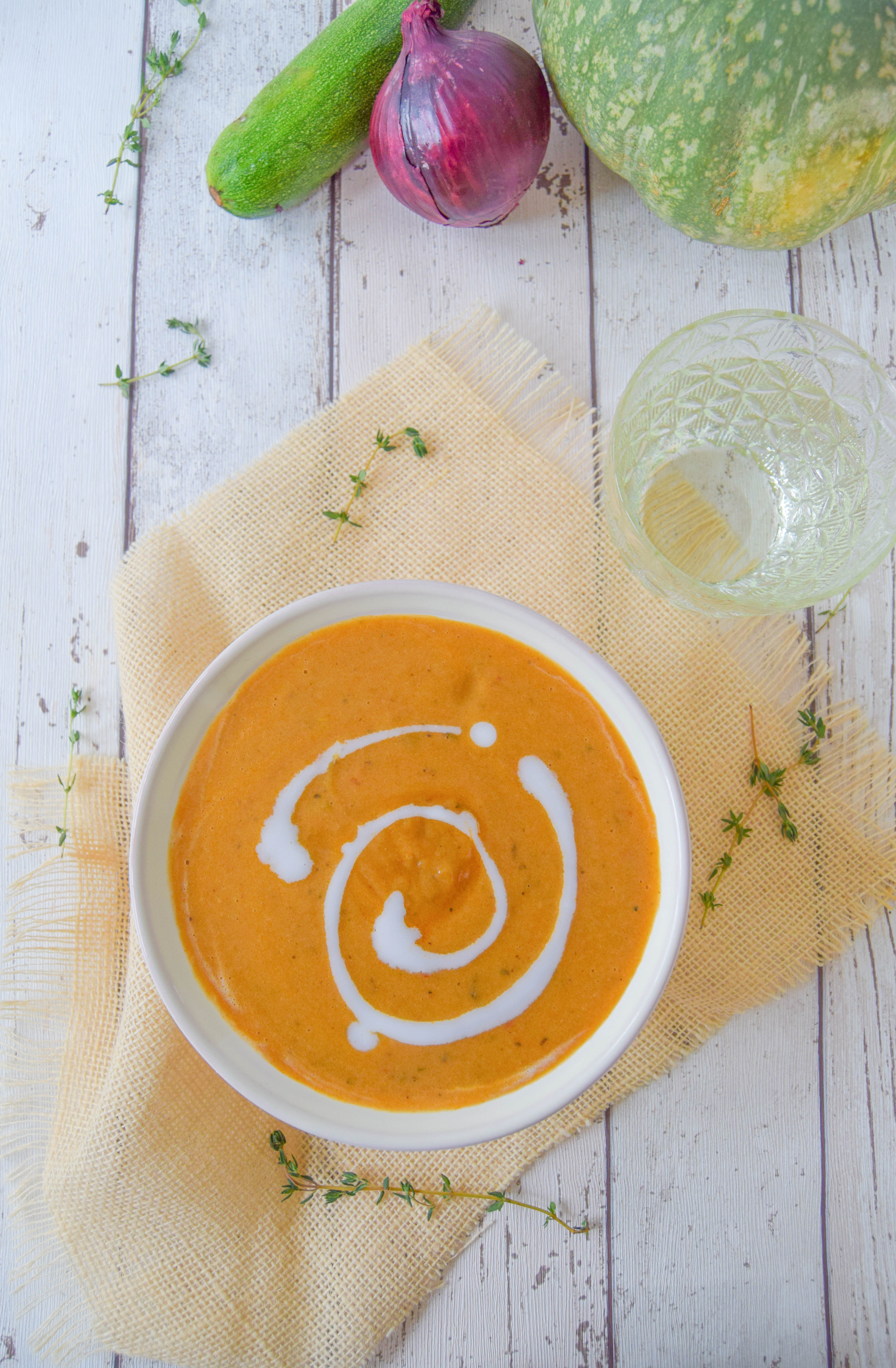 A budget friendly soup flavoured with Thai curry paste and coconut milk, perfect for easy week day lunches. A budget friendly soup flavoured with Thai curry paste and coconut milk, perfect for easy week day lunches.