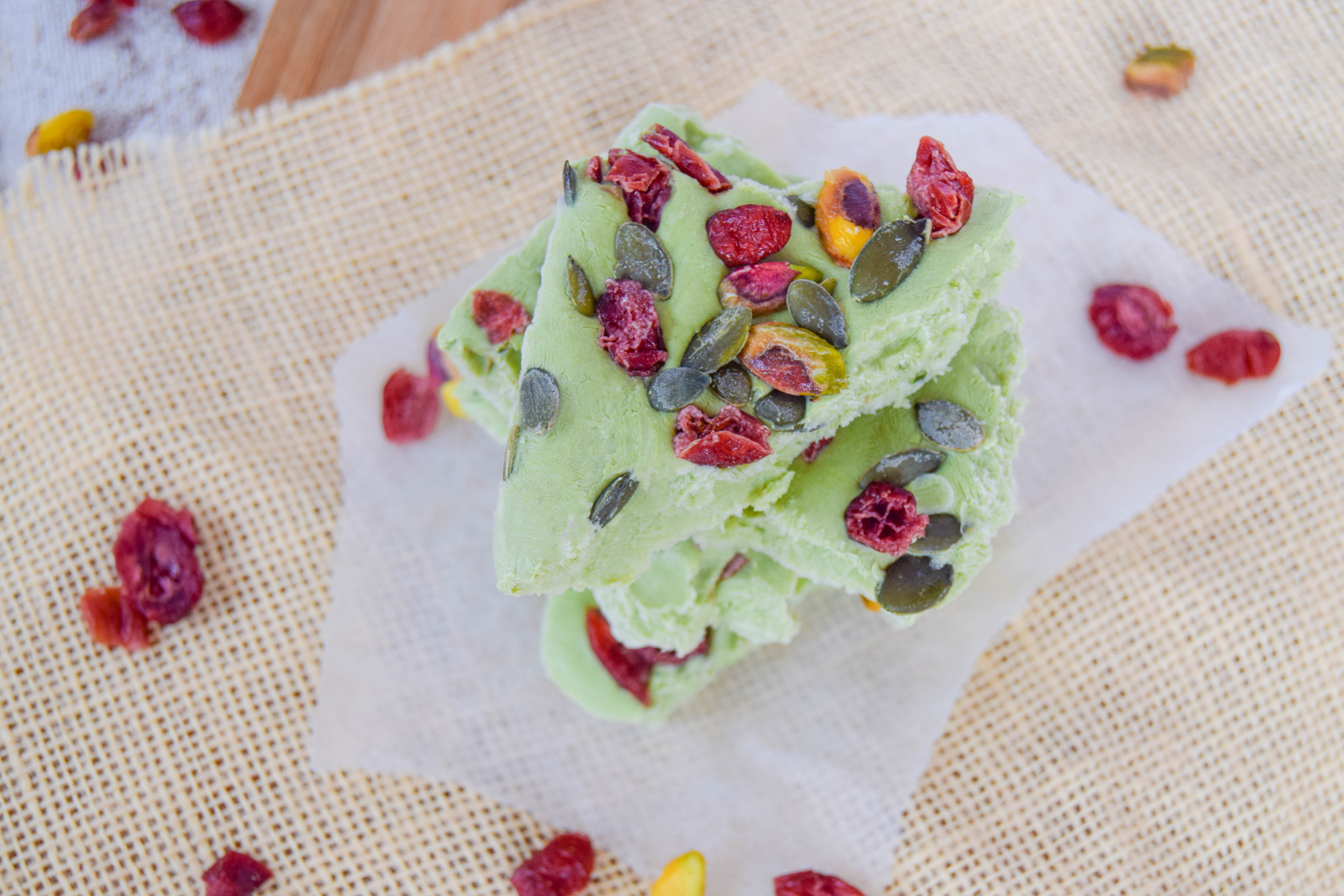 Matcha Yoghurt Bark