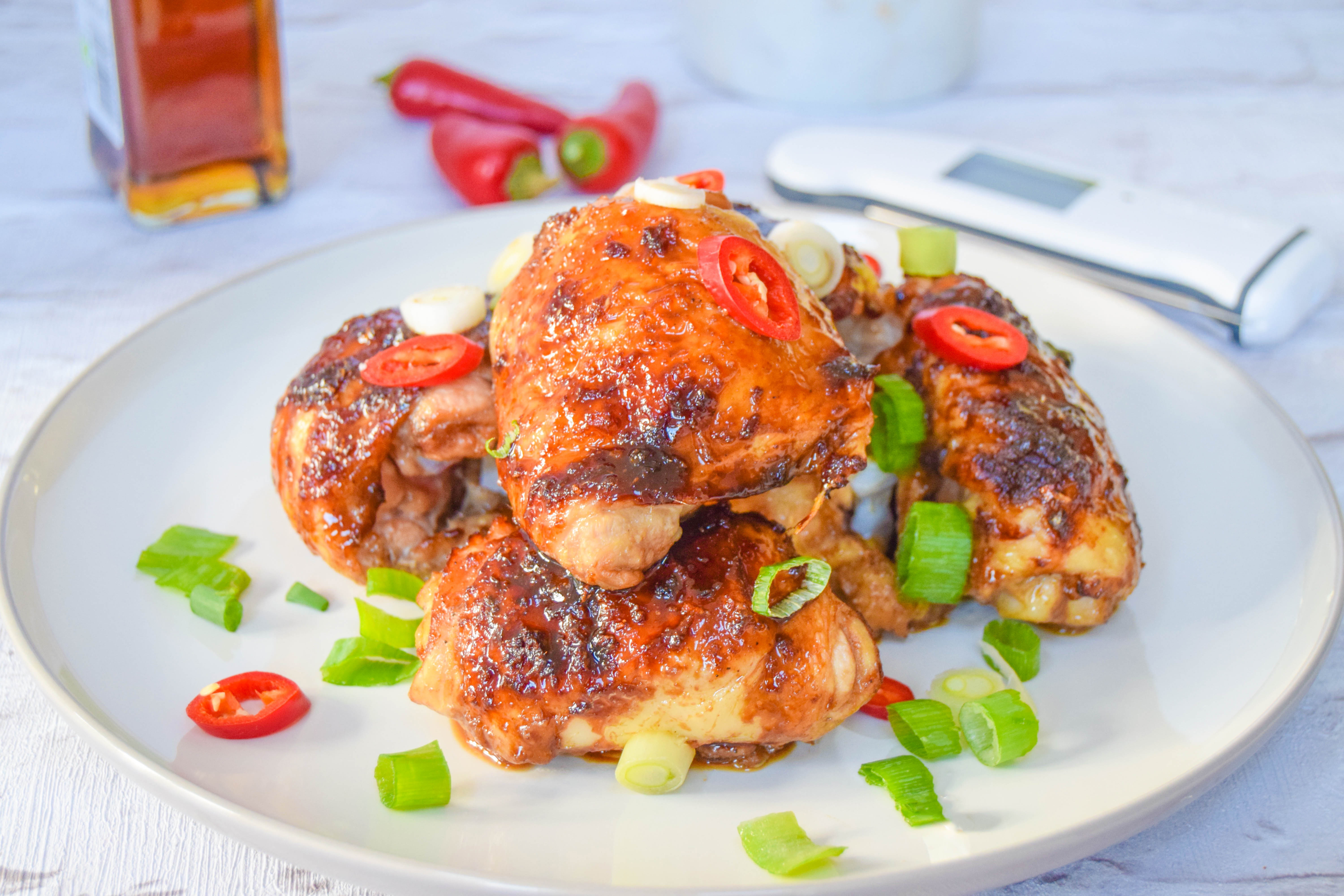 Asian Sticky Chicken Thighs