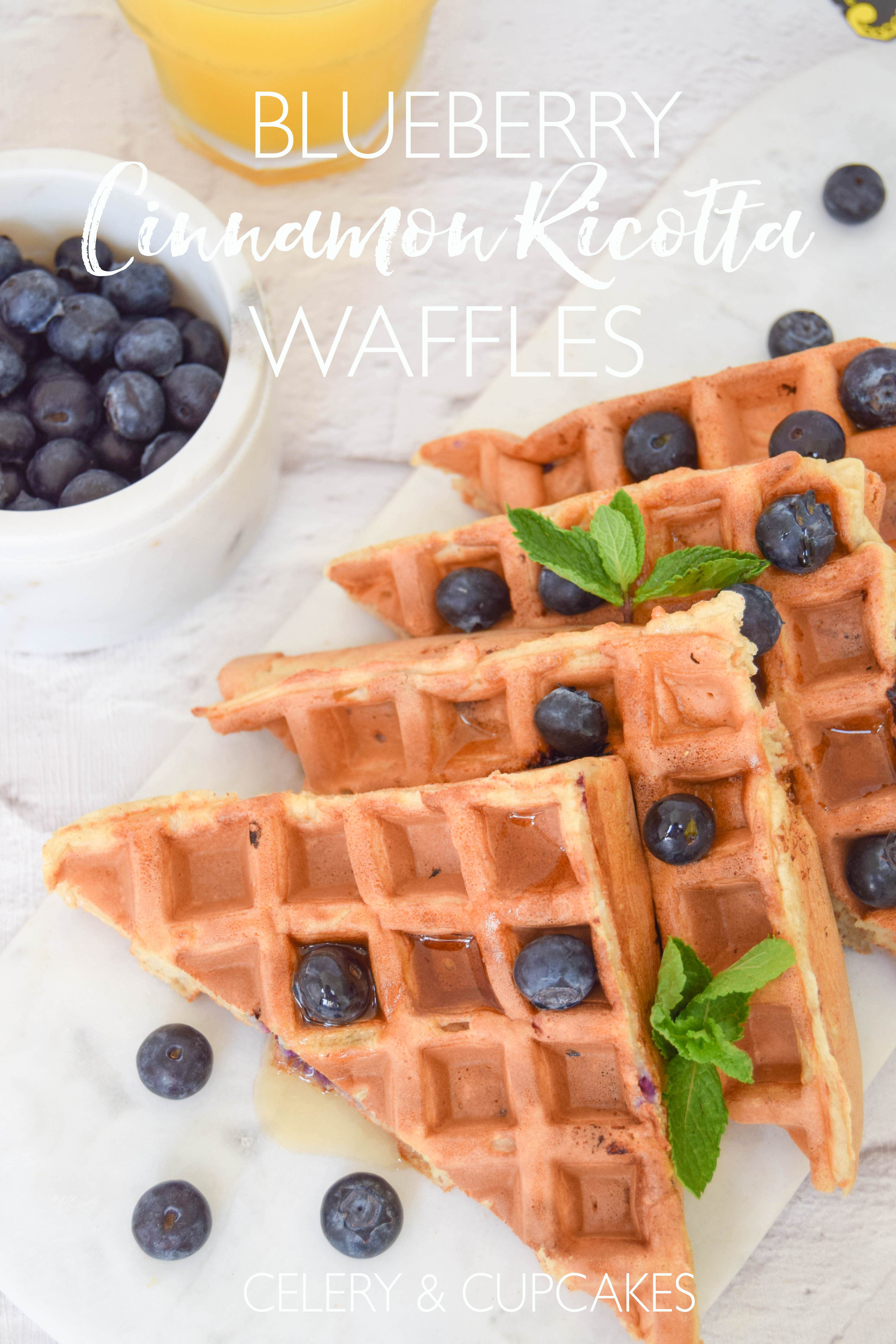 Fluffy waffles bursting with juicy blueberries for the ultimate weekend brunch. Fluffy waffles bursting with juicy blueberries for the ultimate weekend brunch.