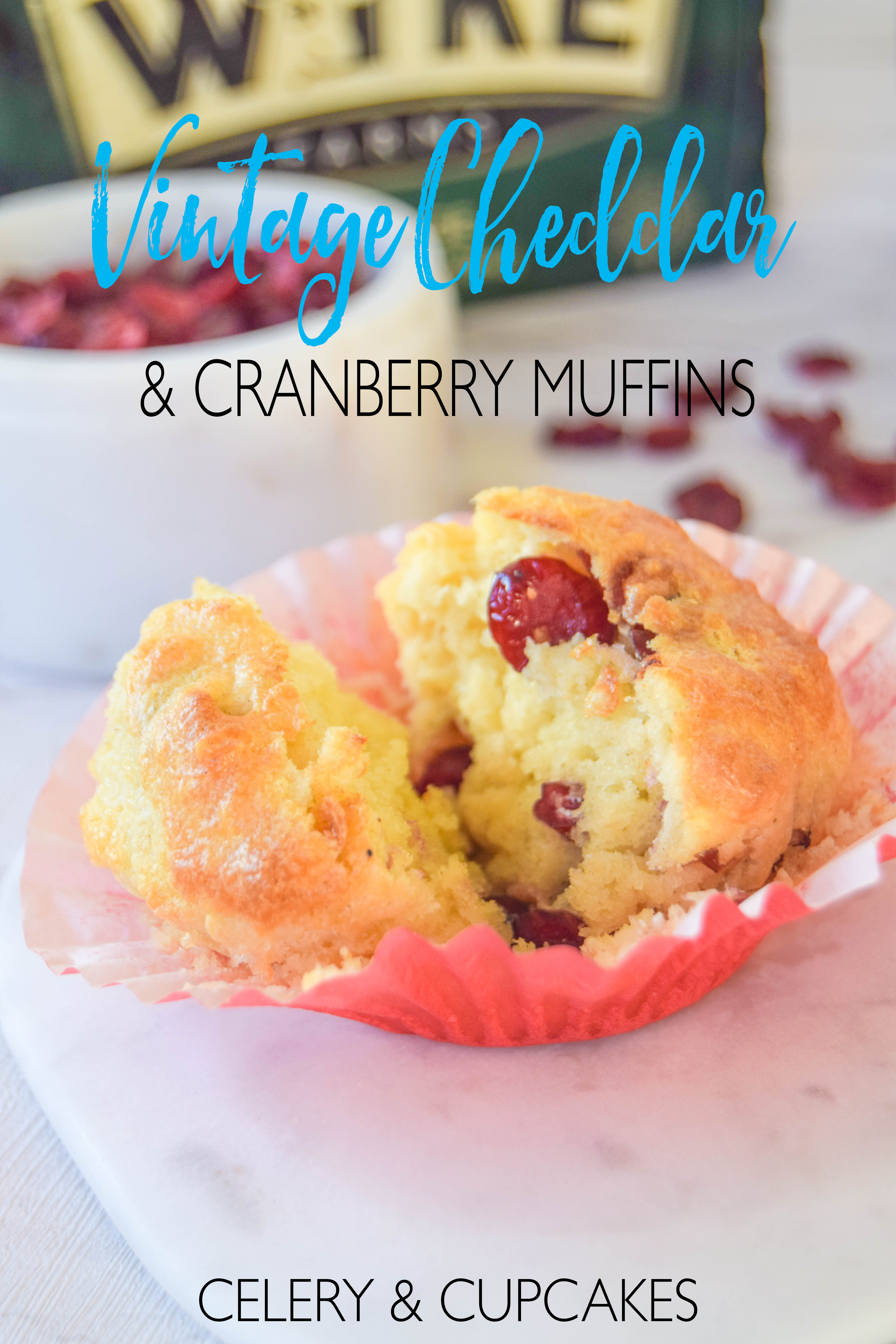 A classic cheese and fruit combination in muffin form