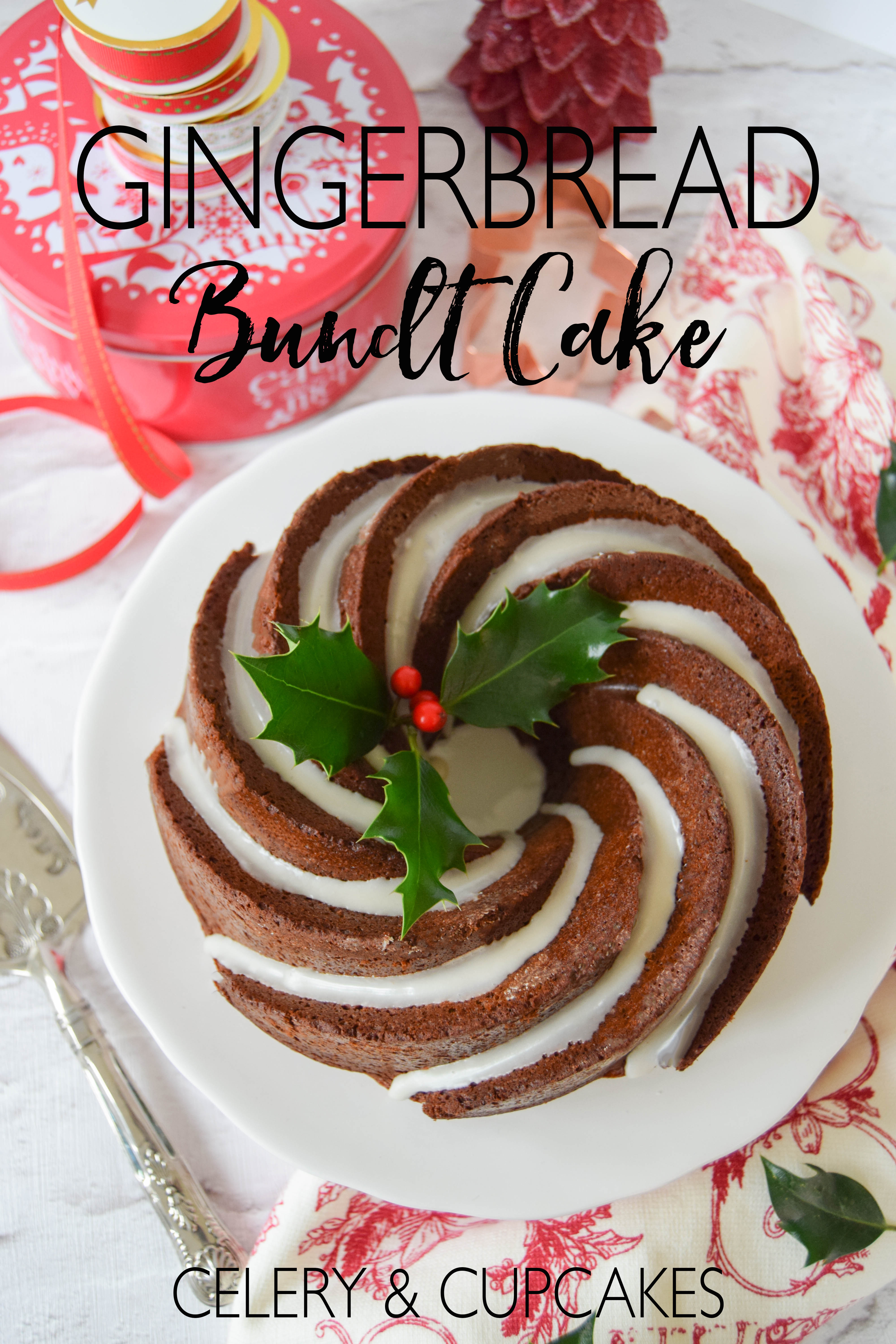 A delicious sticky spiced bundt cake that is perfect to serve to guests over the festive season.