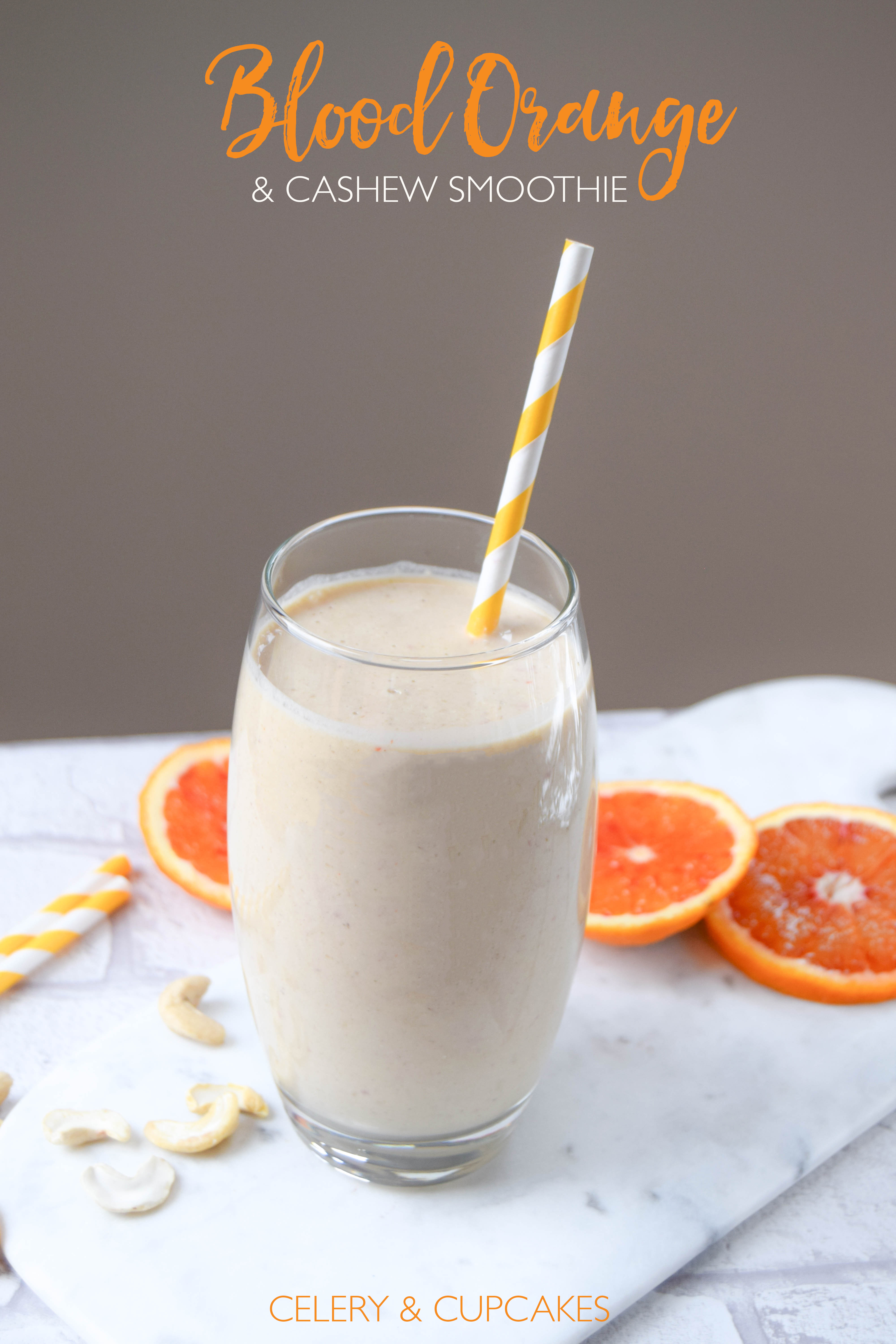 Sunshine in a smoothie? Brighten up your day by adding a blood orange to your smoothie. This super easy smoothie recipe is perfect for breakfast or an afternoon snack. 