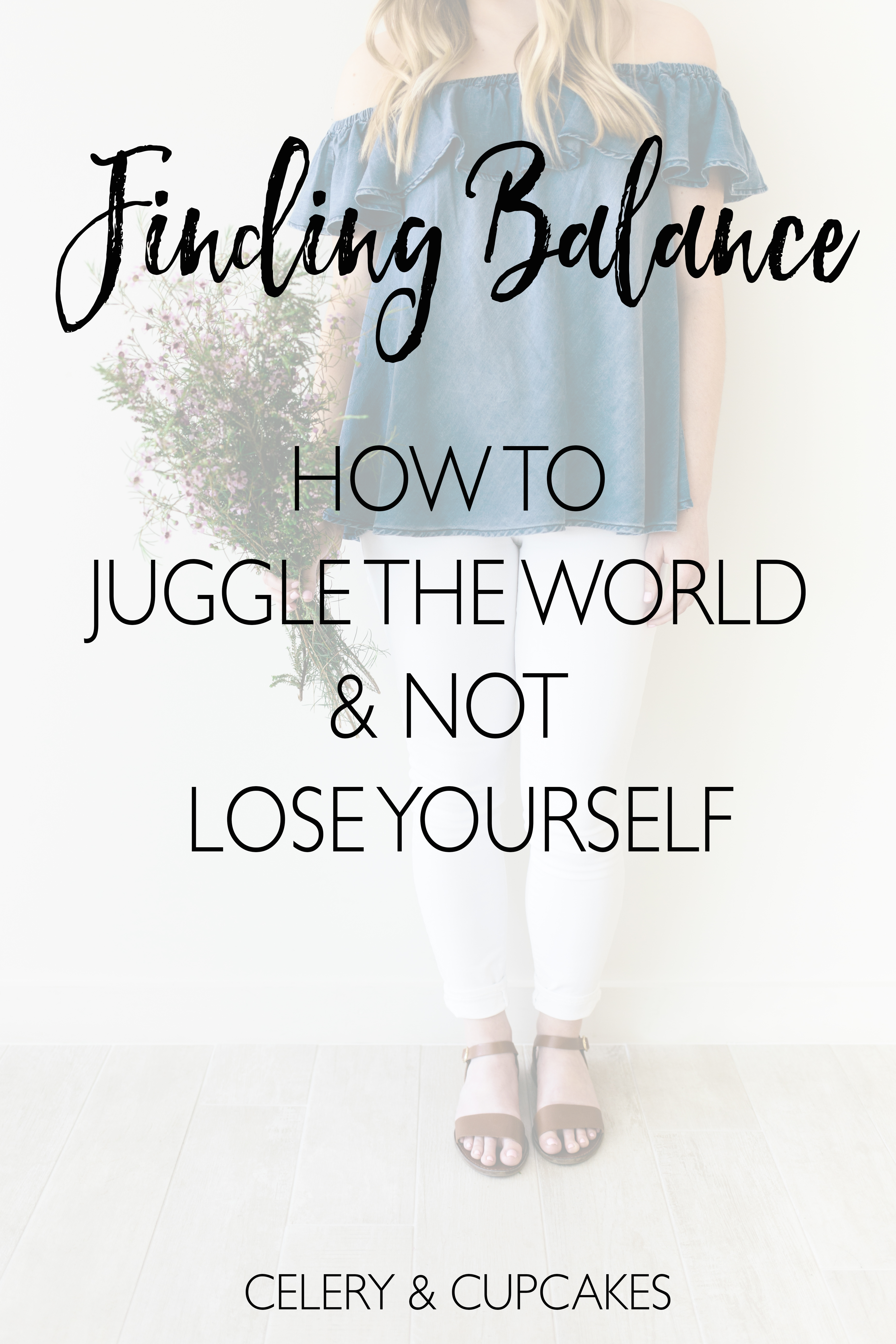 Finding balance - how to juggle the world and not lose yourself! Finding balance - how to juggle the world and not lose yourself!