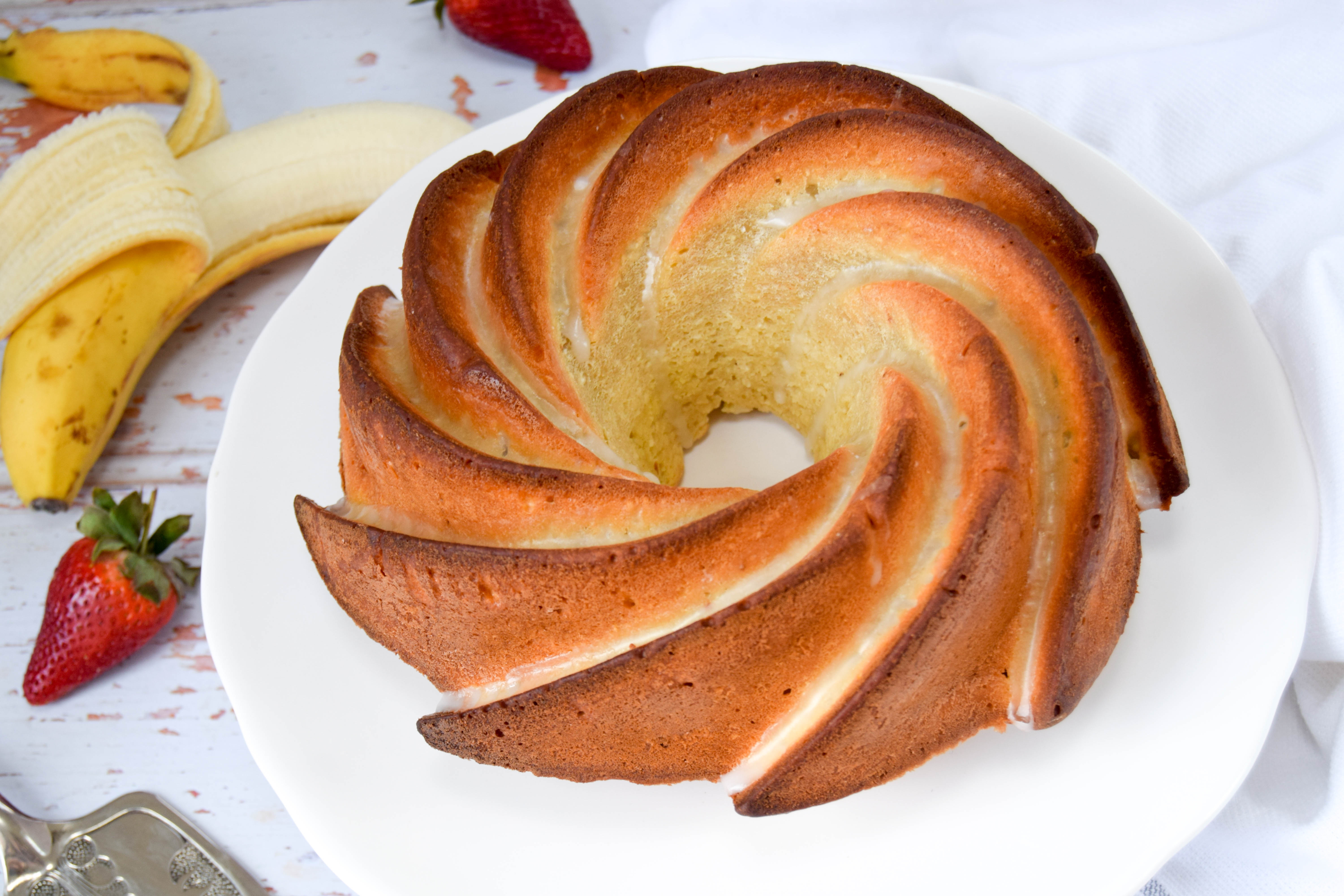 Banana & Coconut Bundt Cake