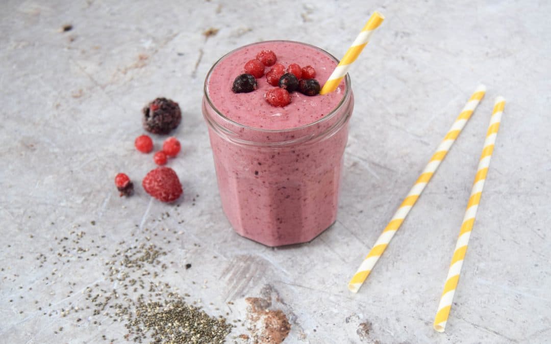 Chia Berry Blast Smoothie