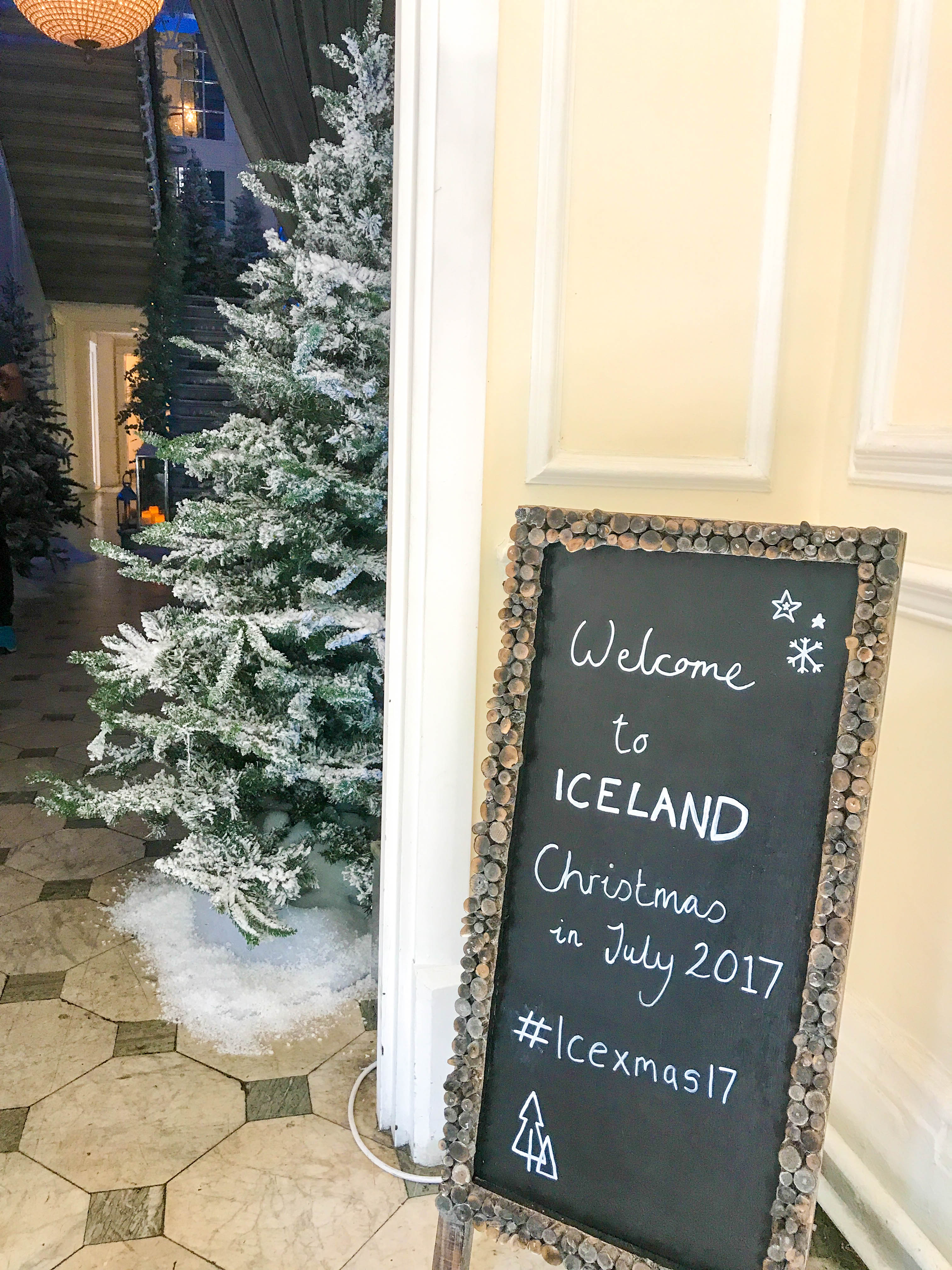 Christmas in July with Iceland