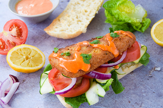 Ultimate Chip Shop Fish Sandwich