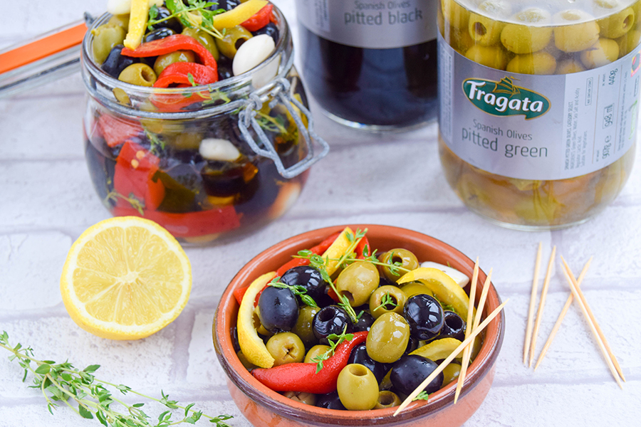 Mediterranean Pickled Olives