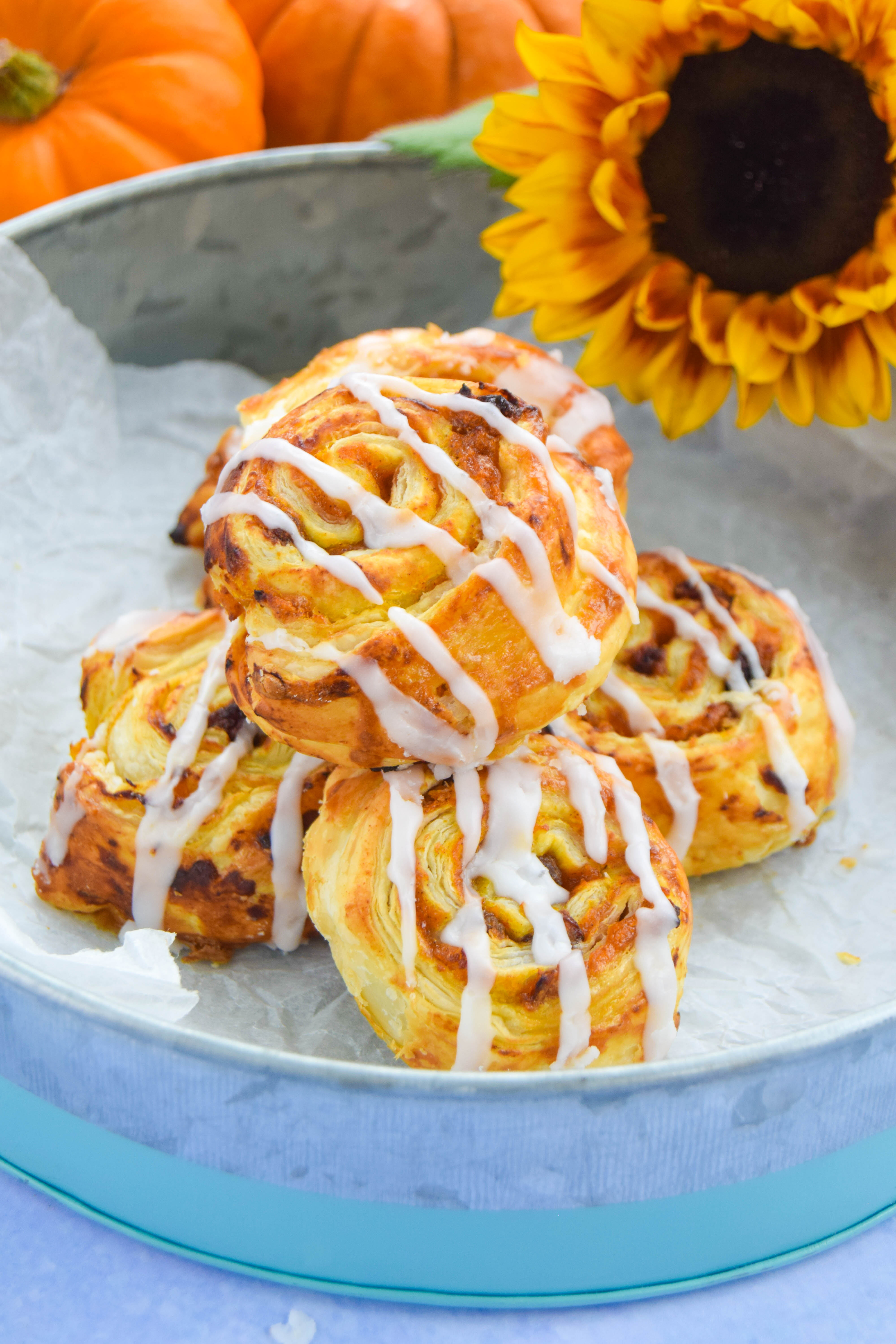 Pumpkin Maple Cinnamon Swirls