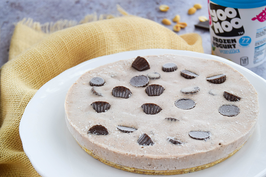 Peanut Butter Cup Frozen Cheesecake