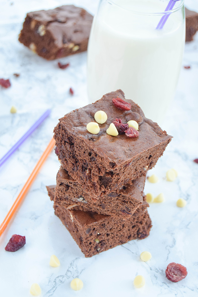 White chocolate macadamia&nbsp;brownies that are totally moreish that you may not be able to just stop at one.&nbsp; If you're scared of baking then these are definitely for you, using the all-in-one method you can whip up a batch without breaking out into a nervous sweat. Plus, they're gluten-free too!