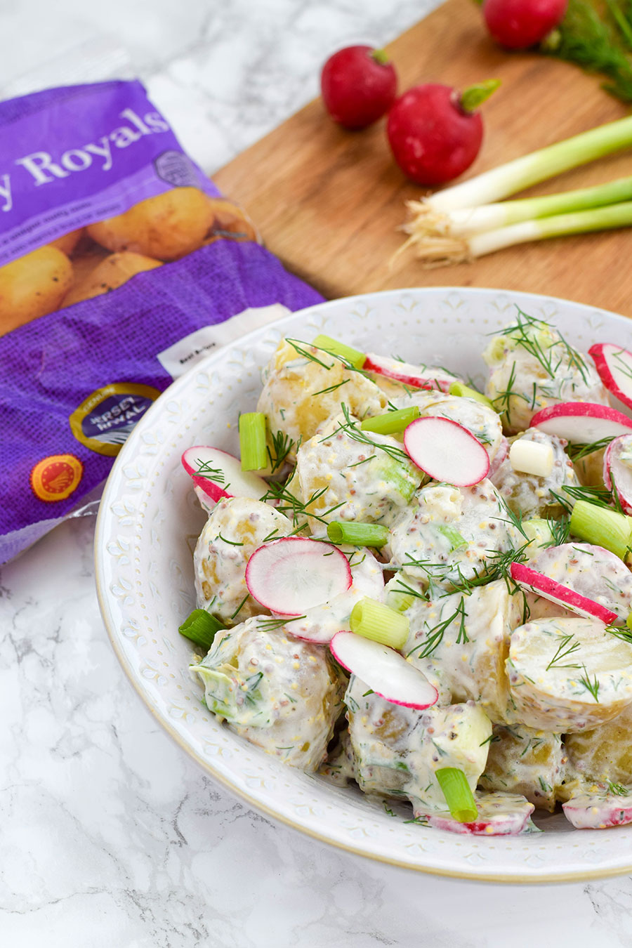 Potato Salad With Mustard and Dill that’s perfect to serve at your summer BBQs to accompany all that delicious food with a healthier twist to the norm. Potato Salad With Mustard and Dill that’s perfect to serve at your summer BBQs to accompany all that delicious food with a healthier twist to the norm.