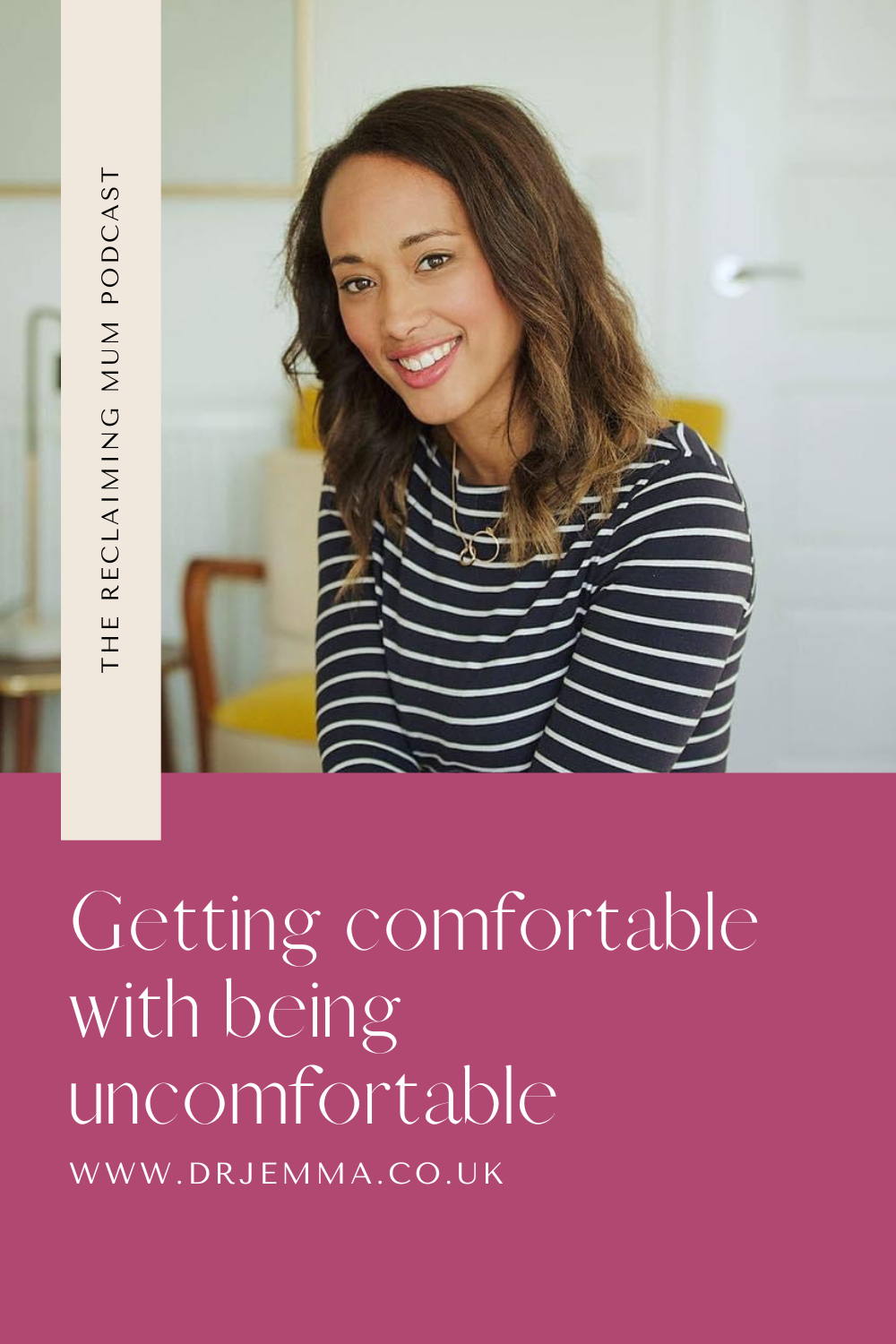 Getting comfortable with being uncomfortable