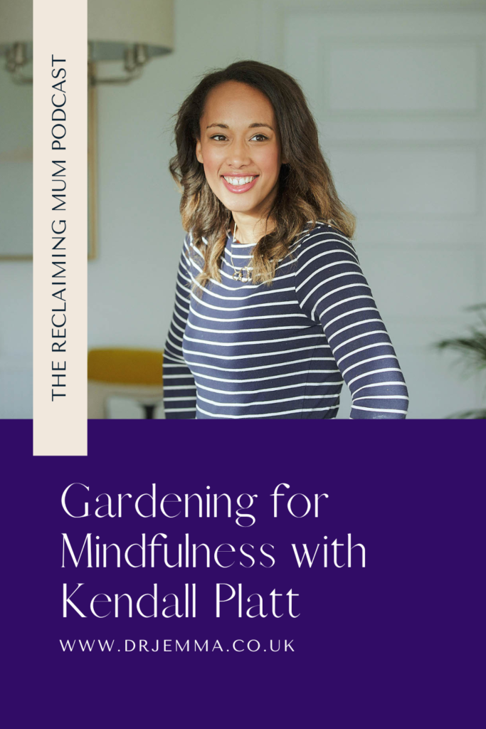 In this week's guest episode, I'm joined by The Mindful Gardener, Kendall Platt, who shares her passion for the benefits of gardening.